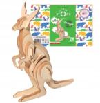  3D puzzle Fa modell egyszerű kenguru puzzle ajándék gyerekeknek (D014)