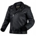 Ozone Bőrkabát Ozone Ramones Modern Matt Black (8XL)