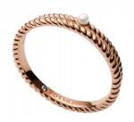 Fossil Női Acél Gyöngy Gyűrű méret 10-es méret (JF041377103)