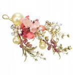 Dommio Csillogó rózsaszín gally, Ø32cm, rózsaszín, krém, arany (DA-8950)