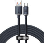 Baseus Cablu Baseus Crystal Shine USB la USB-C, 5A, 1, 2 m (negru)