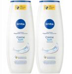 Nivea Női tusfürdő Creme Soft Krémes Mandulaolaj 2x500ml (5905930226221)