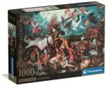 Clementoni - Puzzle Bruegel: The Fall Of The Rebel - 1 000 piese