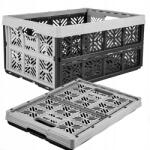 Keeeper Összecsukható Kosár 32L 48x35x23cm Autóba Láda Tároló Szervező (083262)