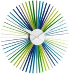 TFA Ceas de perete analog XXL, colorat, creat de designer, model DAISY, multicolor, TFA 60.3023. 30 (AB-60.3023.30)