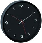 TFA Ceas silentios de perete, analog, negru, monocrom, design minimalist, TFA 60.3056. 01 (AB-60.3056.01)
