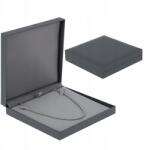  Velúr Doboz Szürke Karika Ékszer Medál Ajándék Csomagolás