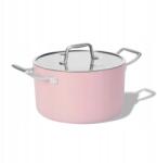 Elmich tapadásmentes kerámia edény Vital Ø 24 cm (5L) rózsaszín