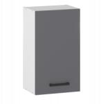 ULWE Akasztós Konyhaszekrény 1D Felső 40cm Grafit Könyvespolc Melléklet Szett Modul (E-SG 40/60 1D B/A)