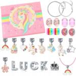  B3 Adventi Naptár Ajándék Unicorn Lányoknak Ékszerek (NewTechnologyB3)