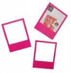  3 db mágneses képkeret Rózsaszín 10x10cm (146003AB)