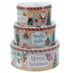 Koopman Karácsonyi kekszes, mézeskalácsos, édességes dobozok Dekoratív Tárolók Szett (170493400)