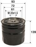 VALEO Filtru ulei VALEO 586055 (586055) - automobilus