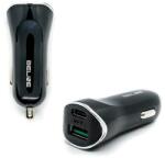 Beline Autós Töltő 1xUSB/1xUSB-C 30W fekete