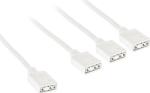 Kolink Kábel Argb 3-As Elosztó, 30Cm, Fehér (PGW-AC-KOL-156) (PGW-AC-KOL-156)