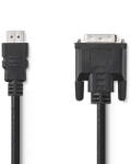 Nedis CCGB34800BK20 video átalakító kábel 2 M HDMI A-típus (Standard) DVI-D Fekete (CCGB34800BK20)