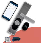 LOQED Touch Intelligens ajtózár (Shelly_Loqed_stainless)