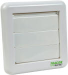 TRACON VFG100 Kültéri gravitációs zsalu fürdőszoba vent-hoz151×151×45mm, D=96mm (VFG100)