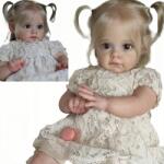  Reborn kézzel rajzolt szimulált újjászülető baba 60cm