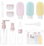  Utazó folyadéktároló szett, repülőgép tartályok 30/50/60/80 ml (CEREHABI)