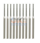 SKT gyémánt minifúró 0, 8 mm × 2mm, 10 db / csomag (skt1750-08) (skt1750-08)