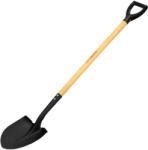 SIBRTEH 215x285x1325mm ásó lapát impregnált fa nyél, (6145655)