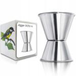 Mixturo Jigger kétoldalas fém csapos mérőpohár alkoholos italokhoz 30/50ml (Stalowy kieliszek barmana do drinków)