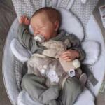  Baba Mint Élő Baba Szimuláció Full Glue Reborn Doll Baby Companion 46cm