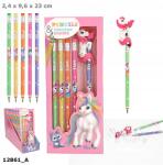 Depesche Szivárvány Ceruza Unikornis Figura Ylvi 12861A (12861)