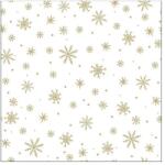 Ambiente Karácsonyi hókristályos szalvéta - Crystals All Over Gold (VR-33315711)