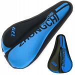 sportown Mtb zselés nyereghuzat nyeregbetét kék fekete 29x18cm (KAT76592)
