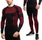 4F Férfi termoaktív fehérnemű szett póló leggings méret L/XL (4FWAW24USEAM165 62S/4FWAW24USEAM166 62S)