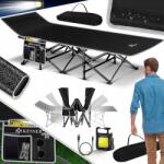 KESSER kempingágy 190 cm x 67 cm fekete (4255598307604)