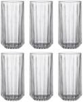 FLORINA Set 6 pahare apa Stretto, long, sticla, 390 ml Pahar