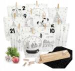  Amari Adventi naptár Fabric Calendar Black & White (4260715721171)
