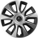 Versaco Set Capace De Roți Auto Stratos Compatibilitate Citroen 4 Bucăți 14 Argintii 004-05037 (004-05037)