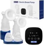  Dupla Elektromos Mellszívó Csendes, Fájdalommentes, Usb, Hordozható (104002090)