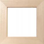 Marek & Darek Képkeret fotók és képek bekeretezéséhez, fa, 20x20 cm, természetes fa színű, 33 mm-es léc (5904996596699)