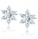 Mennica Bydgoska Ezüst hógolyó fülbevaló ajándék karácsonyra 925 elegáns design (S139/1)