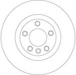 TRW DF4360 féktárcsa (1db)