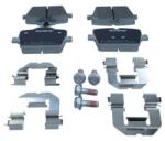 QUARO set placute frana, frana disc QUARO QP0257 (QP0257)