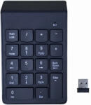 Gembird KPD-W-02 numerikus billentyűzet Laptop/PC Bluetooth Fekete (KPD-W-02)