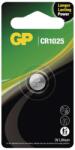 GP Batteries lithium gombelem CR1025 (BL/1) 1db/bliszter (B15101)