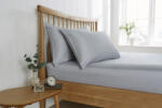 Behrens England Cearceaf de pat cu elastic, 200TC - Grey