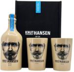 KNUT HANSEN Dry gin fa díszdobozban 2 pohárral (0, 5L / 42%) - goodspirit