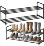 SONGMICS Fém cipőspolc 2 szintes (LSA12BKV2)
