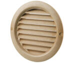 VENTS Kerek Szellőzőrács Szúnyoghálóval D/külső/=100 D=80 Bükk (mv_80_bvs_abs_lightwood)