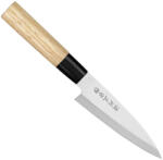 Satake 805 810 Megumi univerzális japán konyhai kés rozsdamentes acél 12 cm pengehossz gumifa markolat