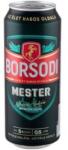 Borsodi Mester sör 5% 0.5l dobozos