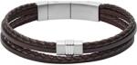 Fossil Мъжка гривна Fossil VINTAGE CASUAL - JF02934040 (JF02934040)